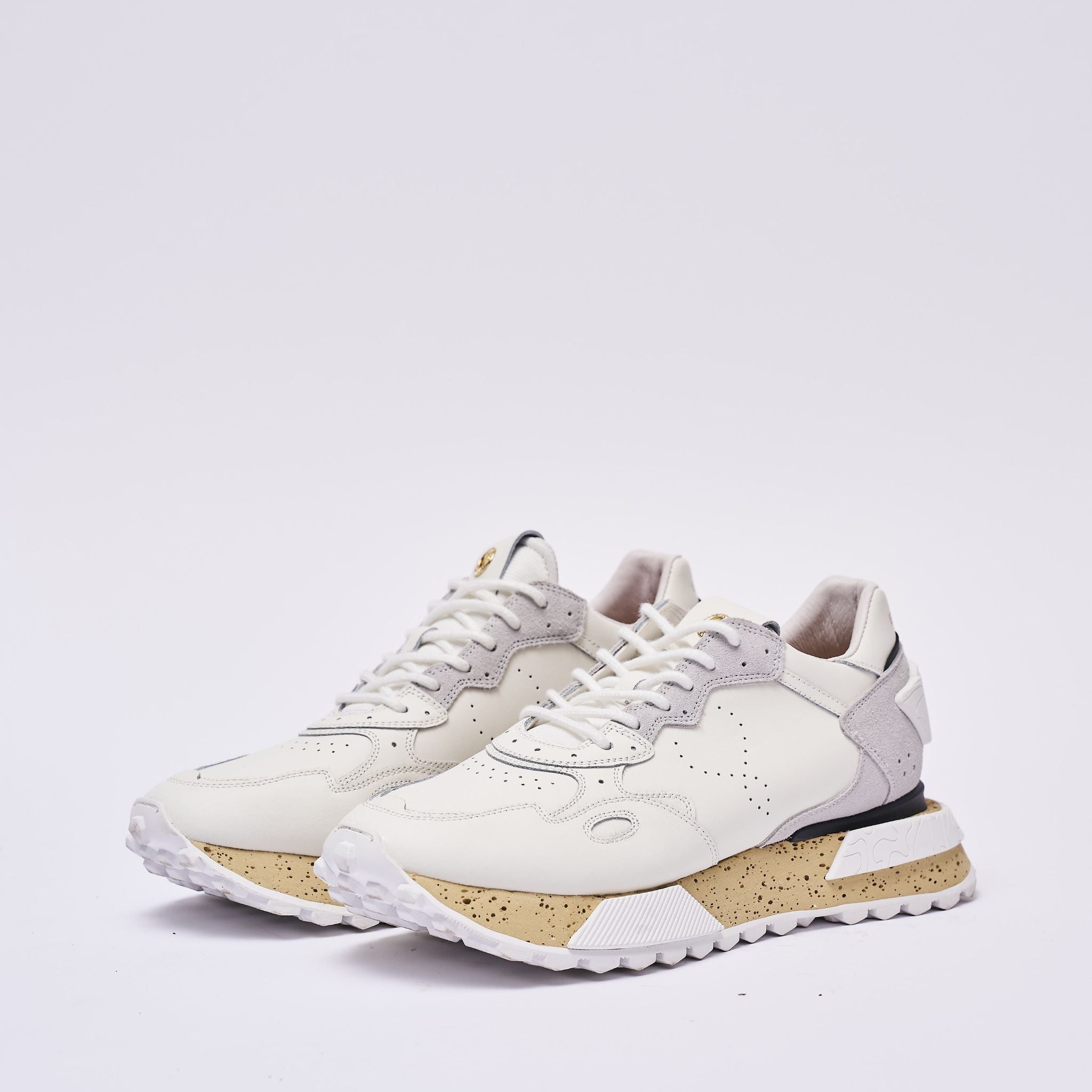 レザーテックスニーカーNSJ358J WB